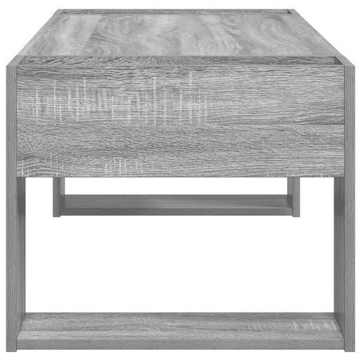 Mesa de Centro, Mesa baixa, Cinza Sonoma 110 x 50 x 41 cm Madeira processada