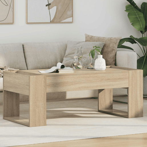 Mesa de Centro, Mesa baixa, Carvalho Sonoma 110 x 50 x 41 cm