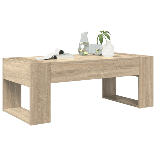 Mesa de Centro, Mesa baixa, Carvalho Sonoma 110 x 50 x 41 cm