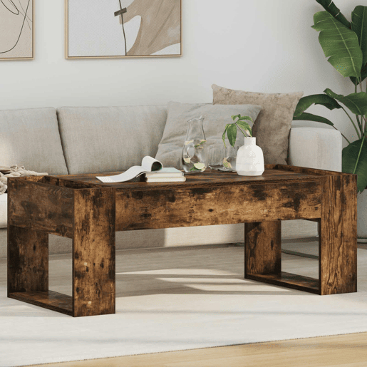 Mesa de Centro, Mesa baixa, Carvalho Defumado 110 x 50 x 41 cm
