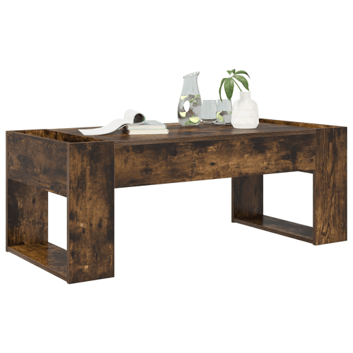 Mesa de Centro, Mesa baixa, Carvalho Defumado 110 x 50 x 41 cm