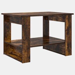 Mesa de Centro, Mesa baixa, Carvalho Defumado 72 x 50 x 50 cm