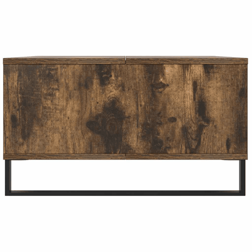Mesa de Centro, Mesa baixa, 104x60x35cm derivados de madeira carvalho fumado
