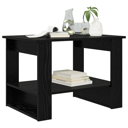 Mesa de Centro, Mesa baixa, Carvalho Preto 72 x 50 x 50 cm