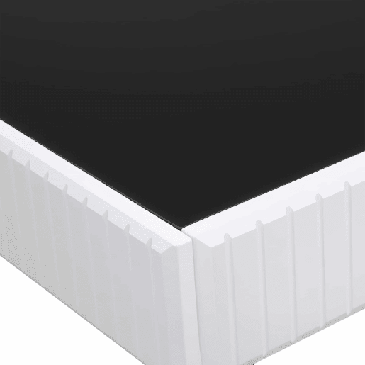 Mesa de centro 110x50,5 cm - estilo clássico, tampo alto brilho - Preto e Branco Mesa de centro 110x50,5 cm - estilo clássico, tampo alto brilho - Preto e Branco