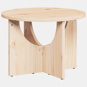 Mesa de Centro, Mesa baixa, Natural 50 x 50 x 35 cm Madeira de pinho maciça