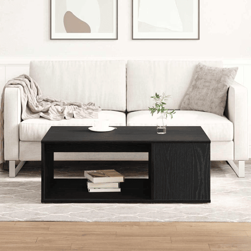 Mesa de Centro, Mesa baixa, Carvalho Preto 90 x 67 x 33 cm