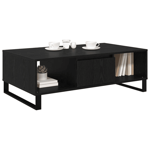 Mesa de Centro, Mesa baixa, Carvalho Preto 104 x 60 x 35 cm