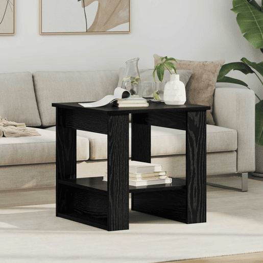 Mesa de Centro, Mesa baixa, Carvalho Preto 51 x 50 x 50 cm