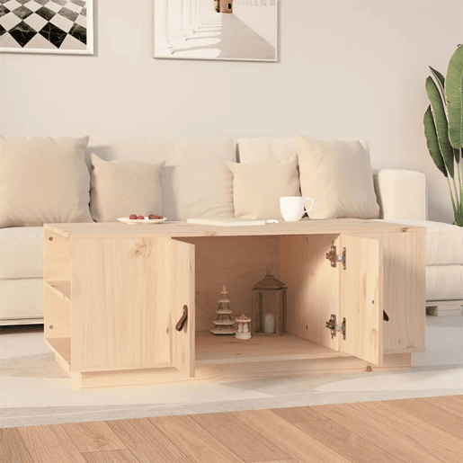 Mesa de Centro, Mesa baixa, 100x50x41 cm pinho maciço