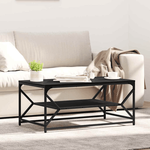 Mesa de Centro, Mesa baixa, Carvalho Preto 90 x 50 x 40 cm