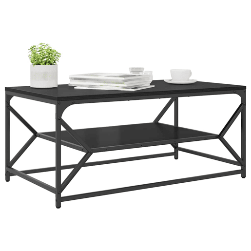 Mesa de Centro, Mesa baixa, Carvalho Preto 90 x 50 x 40 cm