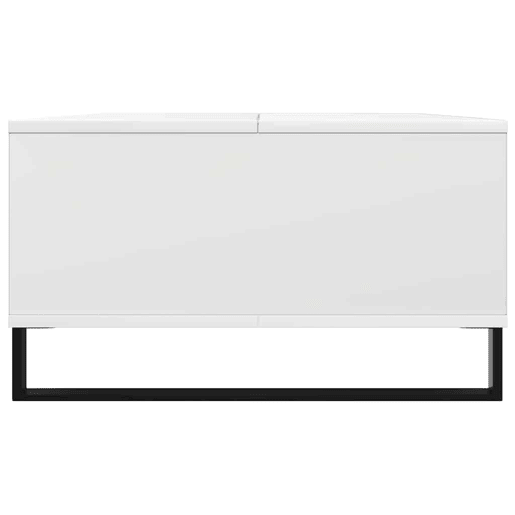 Mesa de Centro, Mesa baixa, 104x60x35 cm derivados de madeira branco