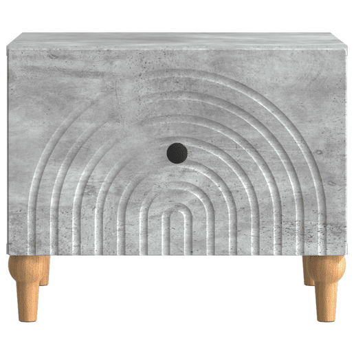 Mesa de Centro, Mesa baixa, com gaveta Cinzento Cimento 49 x 50 x 40 cm