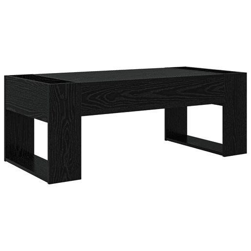 Mesa de Centro, Mesa baixa, Carvalho Preto 110 x 50 x 41 cm