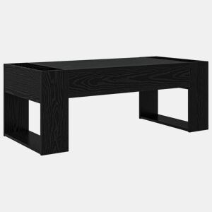 Mesa de Centro, Mesa baixa, Carvalho Preto 110 x 50 x 41 cm