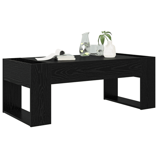 Mesa de Centro, Mesa baixa, Carvalho Preto 110 x 50 x 41 cm