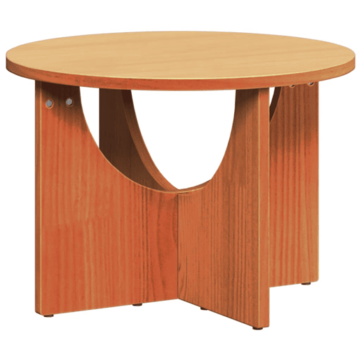 Mesa de Centro, Mesa baixa, Marrom Cera 50 x 50 x 35 cm