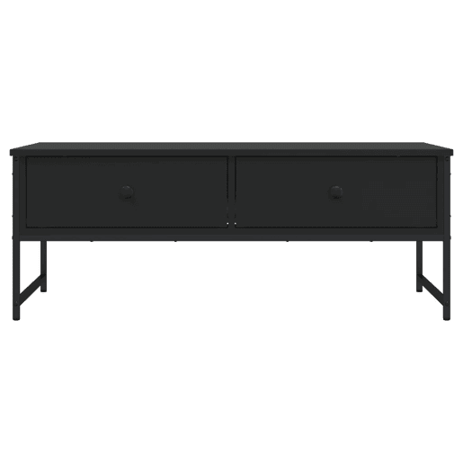 Mesa de Centro, Mesa baixa, 101x49x39,5 cm derivados de madeira preto