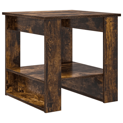 Mesa de Centro, Mesa baixa, Carvalho Defumado 51 x 50 x 50 cm