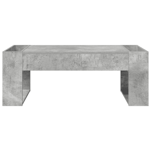 Mesa de Centro, Mesa baixa, Cinzento 110 x 50 x 41 cm Madeira processada