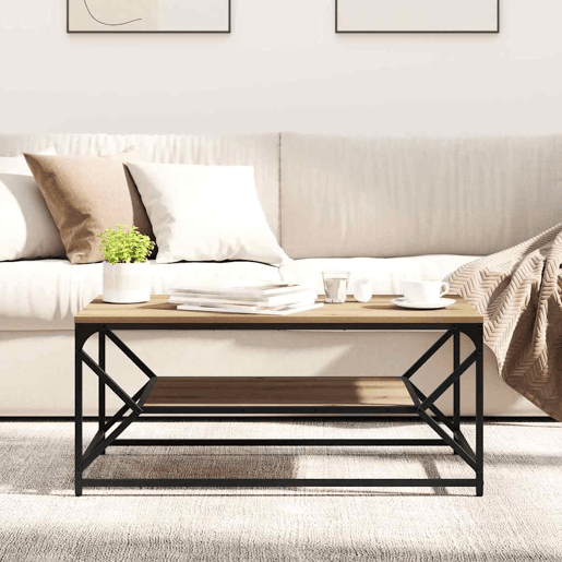 Mesa de Centro, Mesa baixa, Carvalho Artesanal 90 x 50 x 40 cm