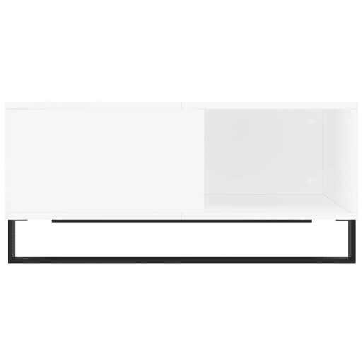 Mesa de Centro, Mesa baixa, 80x80x36,5 cm derivados de madeira branco Mesa de Centro, Mesa baixa, 80x80x36,5 cm derivados de madeira branco