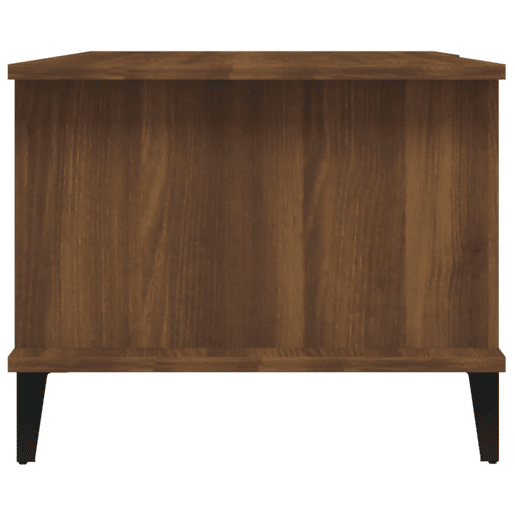 Mesa de Centro, Mesa baixa, 90x50x40 cm derivados de madeira carvalho castanho