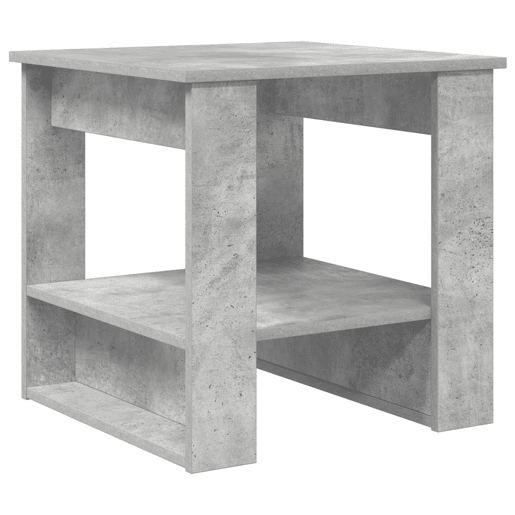 Mesa de Centro, Mesa baixa, Cinzento 51 x 50 x 50 cm Madeira processada