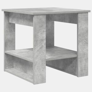 Mesa de Centro, Mesa baixa, Cinzento 51 x 50 x 50 cm Madeira processada