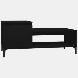 Mesa de Centro, Mesa baixa, 100x50x45 cm derivados de madeira preto