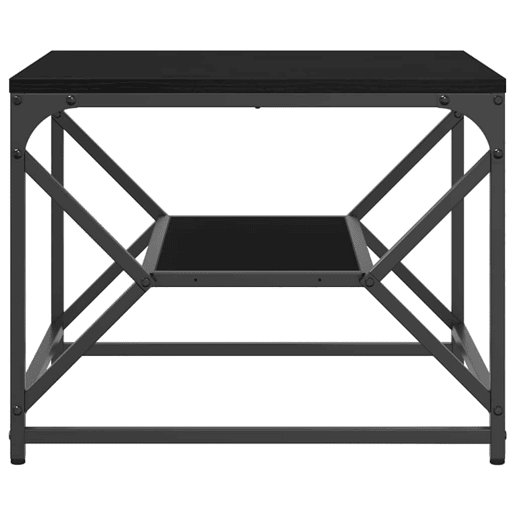 Mesa de Centro, Mesa baixa, Carvalho Preto 51 x 50 x 40 cm