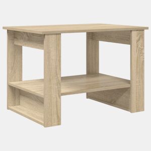 Mesa de Centro, Mesa baixa, Carvalho Sonoma 72 x 50 x 50 cm