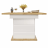 Mesa extensível telescópica 110-140×80 cm - Mesa de cozinha dobrável para 4-6 pessoas - Branca