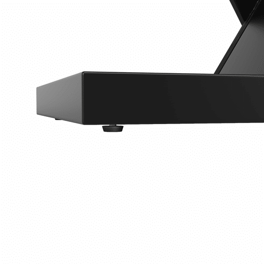 Mesa extensível telescópica 120-160*75 cm - Mesa de cozinha, design com padrão mármore preto