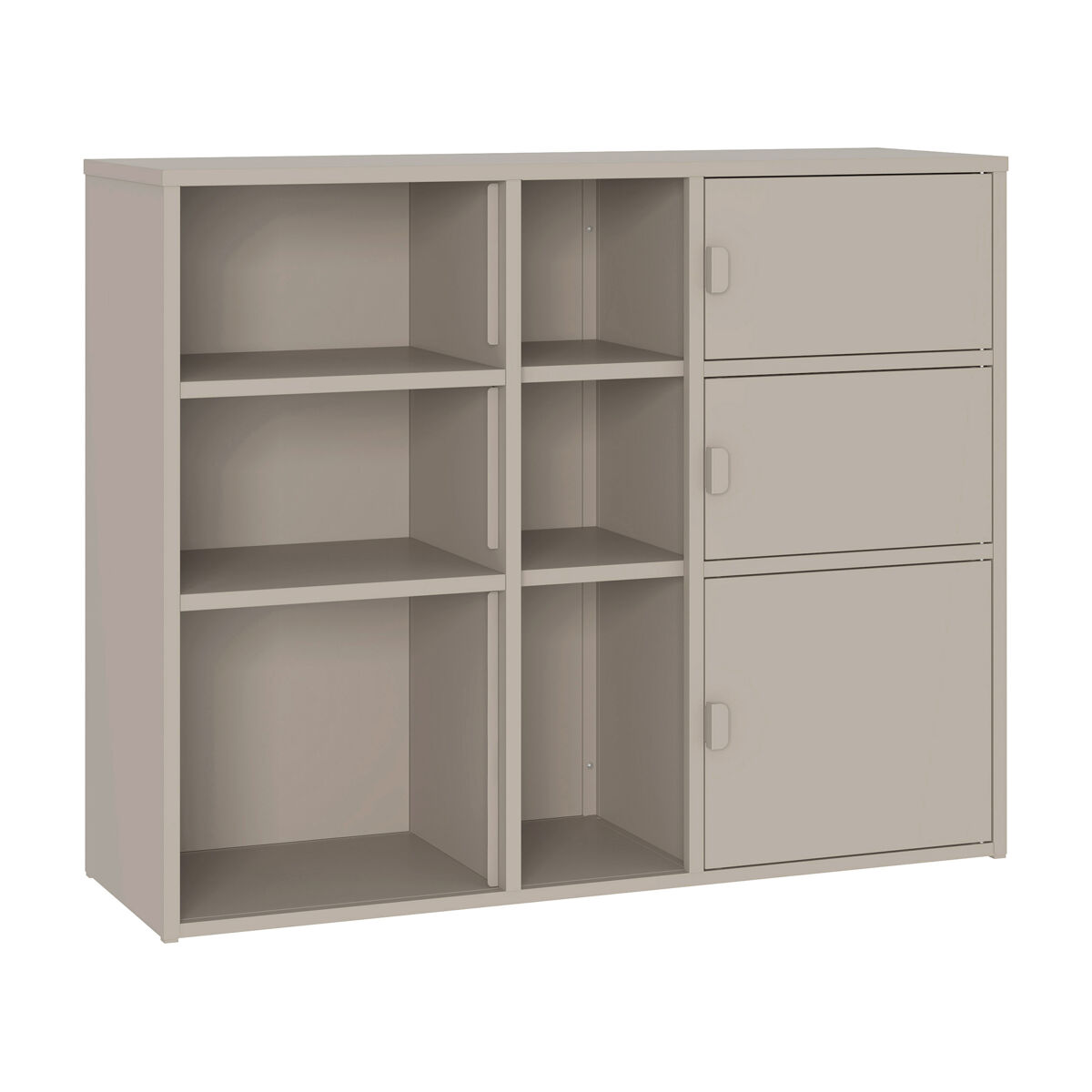 Archivador Kliri con 9 compartimentos metal [en.casa]