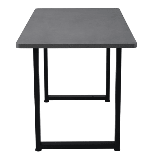 Mesa de jantar retangular - Estilo industrial, mesa de café, moderna, em ferro - Cinza Mesa de jantar retangular - Estilo industrial, mesa de café, moderna, em ferro - Cinza