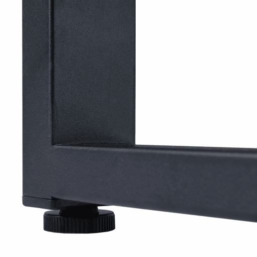 Mesa de jantar retangular - Estilo industrial, mesa de café, moderna, em ferro - Cinza Mesa de jantar retangular - Estilo industrial, mesa de café, moderna, em ferro - Cinza