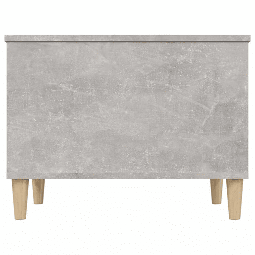 Mesa de Centro, Mesa baixa, 60x44,5x45 cm derivados madeira cinzento cimento