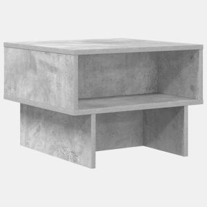 Mesa de Centro, Mesa baixa, Cinzento 48 x 46 x 35 cm Madeira processada