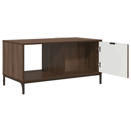 Mesa de Centro, Mesa baixa, com gaveta Carvalho Marrom 90 x 49 x 46 cm
