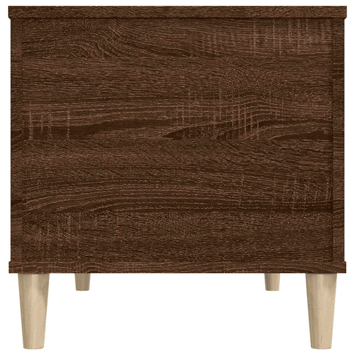 Mesa de Centro, Mesa baixa, 90x44,5x45 cm derivados madeira carvalho castanho