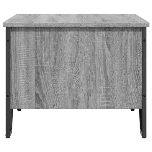 Mesa de Centro, Mesa baixa, 100x51x40cm derivados de madeira cinzento sonoma