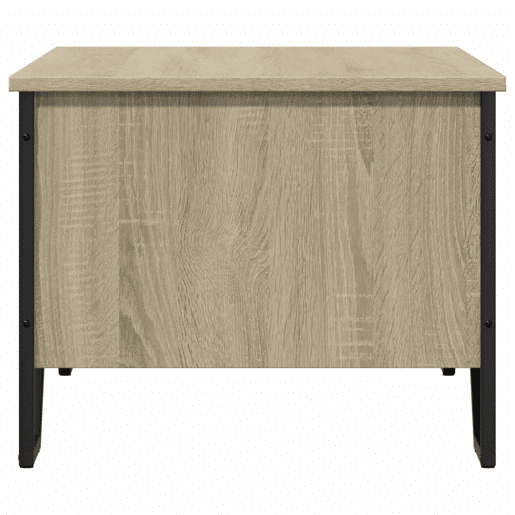 Mesa de Centro, Mesa baixa, 100x51x40 cm derivados madeira carvalho sonoma