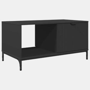Mesa de Centro, Mesa baixa, com gaveta Carvalho Preto 90 x 49 x 46 cm