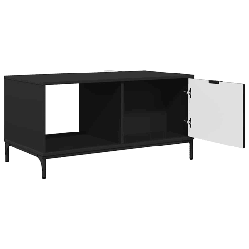 Mesa de Centro, Mesa baixa, com gaveta Carvalho Preto 90 x 49 x 46 cm