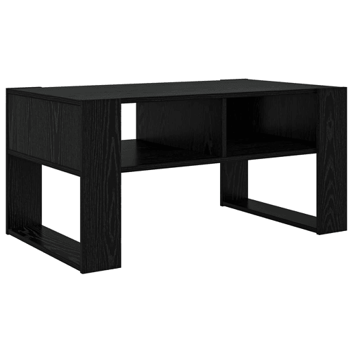 Mesa de Centro, Mesa baixa, com armazenamento Carvalho Preto 92 x 53 x 45 cm