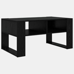 Mesa de Centro, Mesa baixa, com armazenamento Carvalho Preto 92 x 53 x 45 cm
