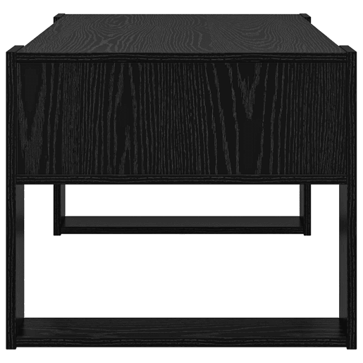 Mesa de Centro, Mesa baixa, com armazenamento Carvalho Preto 92 x 53 x 45 cm