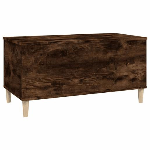 Mesa de Centro, Mesa baixa, 90x44,5x45 cm derivados madeira carvalho fumado